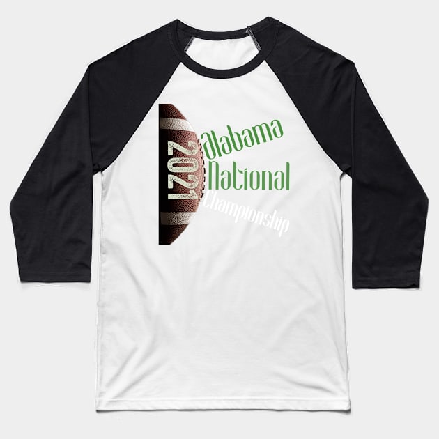 Alabama National Championship Baseball T-Shirt by daghlashassan